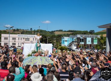 processão da Romaria Nossa Senhora da Saúde Tupanci do Sul